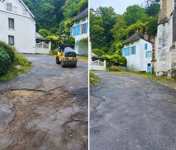 Av/Ap de l'EP+ - 5 nids-de-poule