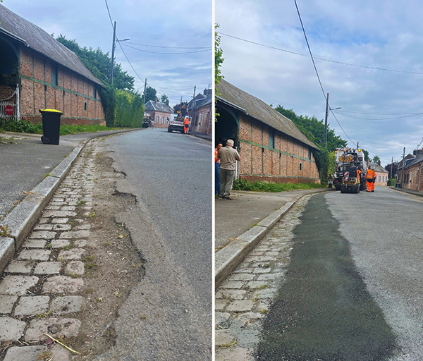 Av/Ap de l'EP+ - 6 nids-de-poule